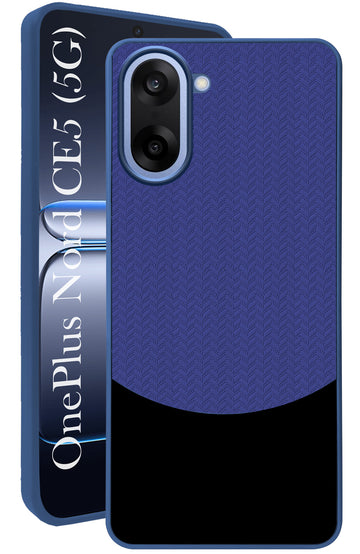 For Oneplus Nord CE 5 Silicone Finish Back Cover Case (Premium Minimalist Professional Feel | Camera Protection Bump)