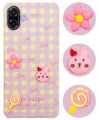 For Samsung Galaxy A07 5G | F70e 5G Back Cover Case (3D Cute Cartoons | Hard Back Side Soft | Matte Premium Finish | HD Printing)