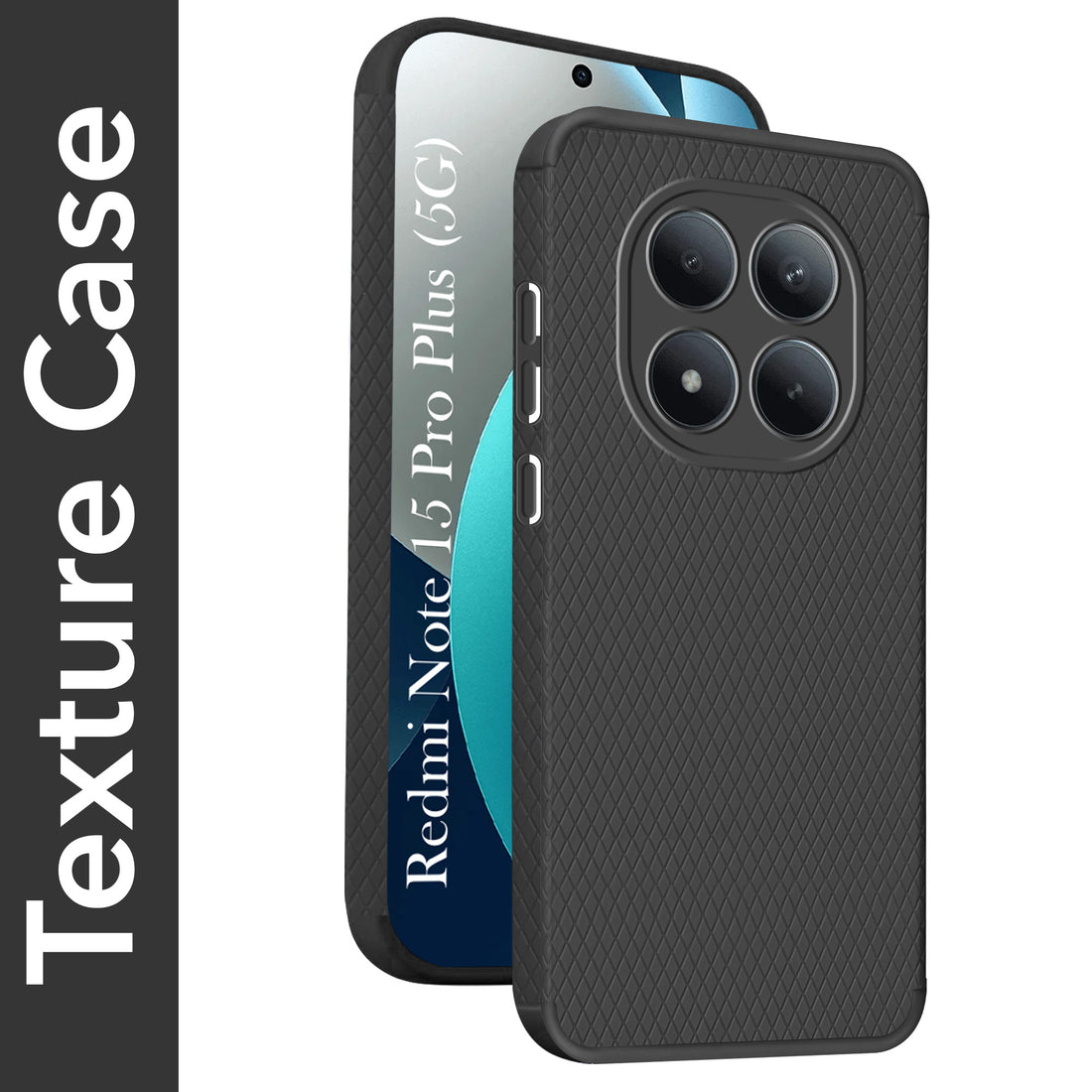 For Xiaomi Redmi Note 15 Pro Plus 5G Back Cover Case Liquid Silicone (Camera Protection | Side Grip Texture | Soft and Flexible)