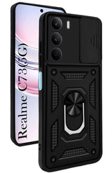 For Realme C73 Back Cover Case (Hybrid Dual Armor Polycarbonate)