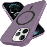 For Apple iPhone 12 Pro Back Cover Case (Frosted Matte Feel | MagSafe Compatible Wireless Charging | Polycarbonate Material)