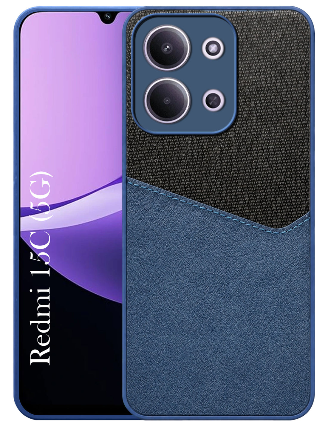 For Redmi 15C Back Cover Case Ultra-Hybrid (Lifetime Anti Yellow | Anti Scratch | Crystal Clear Shockproof)