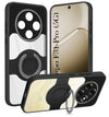 For Oppo F31 Pro Back Cover Case with stand (Built-in Ring Holder Kickstand | Lifetime Anti Yellow | Camera Protection)