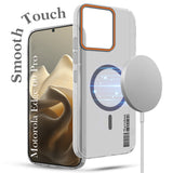 For Motorola Moto Edge 60 Pro Back Cover Case (Soft Touch | Camera Bump Protection | MagSafe Compatible | Matte Finish)