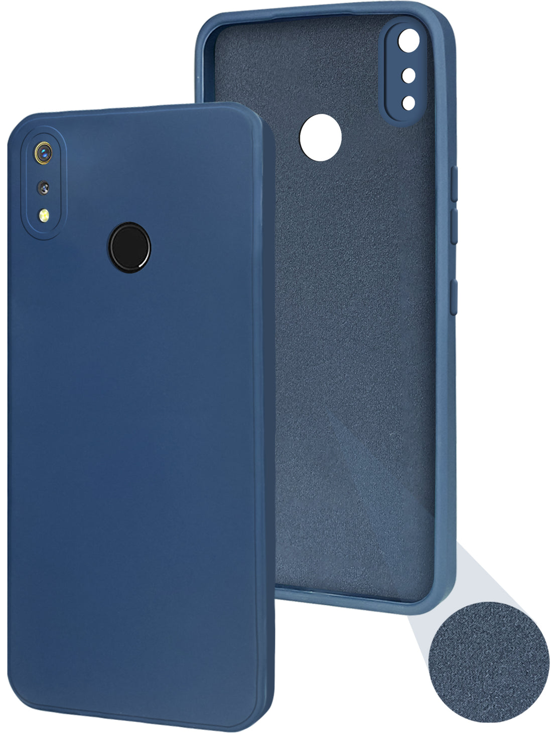 For Realme 3 Back Cover ( Silicone Clear Shockproof Case with Camera Protection | Soft and Flexible | Transparent)