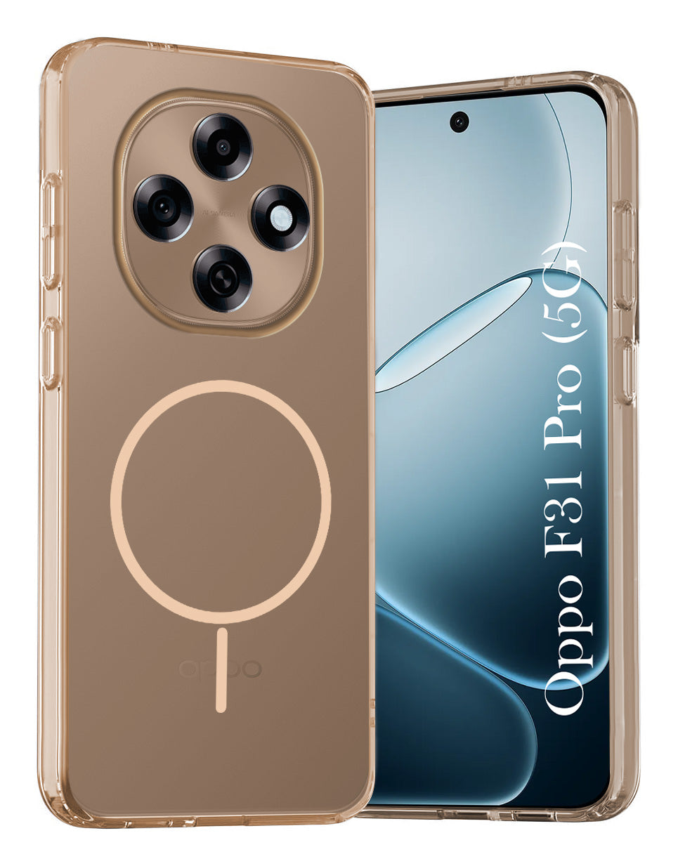 For Oppo F31 Pro Back Cover Case Silicone (Slim Paper Thin | Camera Protection Bump | Minimalist Professional | Soft Flexible)