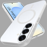 For Samsung Galaxy S25 Edge Back Cover Case (Frosted Matte Feel | MagSafe Compatible Wireless Charging | Polycarbonate Material)