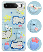 For Realme 16 Back Cover Case (3D Cute Cartoons | Hard Back Side Soft | Matte Premium Finish | HD Printing)