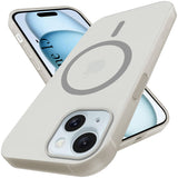 For Apple iPhone 15 Back Cover Case (Frosted Matte Feel | MagSafe Compatible Wireless Charging | Polycarbonate Material)