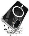 For Samsung Galaxy A26 5G Back Cover Shockproof Crystal-Clear (Magsafe Wireless Support | Drop & Camera Protection | Hard Polycarbonate)