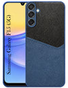 For Samsung Galaxy F15 5G Back Cover Case  (Dual PU Leather Stitch | Professional Minimalist | Soft and Flexible)