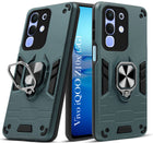 For Vivo iQOO Z10x Back Cover Case (Shockproof Polycarbonate Dual Layer Hybrid Armor)