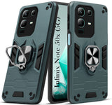 For Infinix Note 50x Back Cover Case(Shockproof Polycarbonate Dual Layer Hybrid Armor)