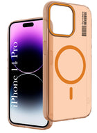 For Apple iPhone 14 Pro Back Cover Case (Soft Touch | Camera Bump Protection | MagSafe Compatible | Matte Finish)