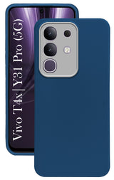 For Vivo T4x | Vivo Y31 Pro Back Cover Case  ( Dual Color Matte Finish | Full Camera Protection | Sleek and Professional)