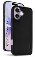 For Apple iPhone 17 Back Cover Case Rubberised (Textured Grip Design | Micro-Fiber Cloth Inside | Slim and Light Weight | Soft Touch and Feel)