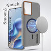 For Motorola Moto G96 Back Cover Case (Soft Touch | Camera Bump Protection | MagSafe Compatible | Matte Finish)