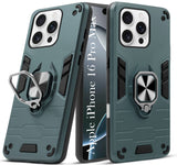 For Apple iPhone 16 Pro Max Back Cover Case (Shockproof Polycarbonate Dual Layer Hybrid Armor)