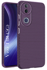 For Vivo T4R  Back Cover Case (Liquid Silicone | Side Grip | Camera Protection)