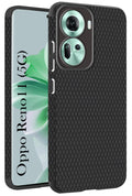 For Oppo Reno11 5G Back Cover Case (Liquid Silicone | Side Grip | Camera Protection)