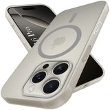 For Apple iPhone 16 Pro Back Cover Case (Frosted Matte Feel | MagSafe Compatible Wireless Charging | Polycarbonate Material)
