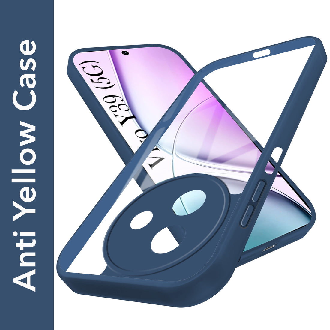 For Vivo Y39 Back Cover Case (Lifetime Anti Yellow | Anti Scratch | Crystal Clear Shockproof)