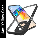 For Vivo T1 5G Back Cover Case Ultra-Hybrid (Lifetime Anti Yellow | Anti Scratch | Crystal Clear Shockproof)