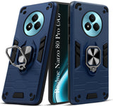 For Realme Narzo 80 Pro Back Cover Case (Shockproof Dual Layer Polycarbonate |Ring Holder Kickstand)