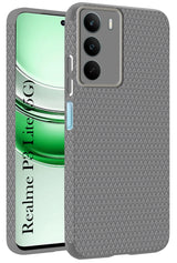 For Realme P3 Lite Back Cover Case (Camera Protection | Side Grip Texture | Soft and Flexible)