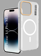 For Apple iPhone 14 Pro Max Back Cover Case (Soft Touch | Camera Bump Protection | MagSafe Compatible | Matte Finish)
