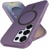 For Samsung Galaxy S25 Ultra Back Cover Case (Frosted Matte Feel | MagSafe Compatible Wireless Charging | Polycarbonate Material)