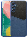 For Samsung Galaxy F54 5G Back Cover Case  (Dual PU Leather Stitch | Professional Minimalist | Soft and Flexible)