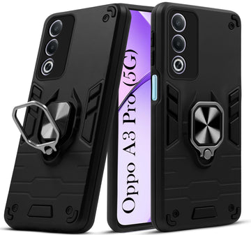 For Oppo A3 Pro 5G Back Cover Case (Shockproof Polycarbonate Dual Layer Hybrid Armor)