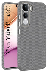 For Vivo Y400 Pro  Back Cover Case (Liquid Silicone | Side Grip | Camera Protection)