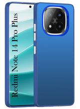 For Redmi Note 14 Pro Plus Hard Back Cover Case (Velvet Touch | Professional Glossy Finish | Camera Protection Bump)