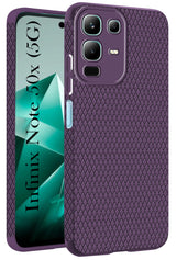 For Infinix Note 50x Back Cover Case  (Liquid Silicone | Side Grip | Camera Protection)
