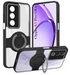For Oppo A3 Pro 5G Back Cover Case with stand (Built-in Ring Holder Kickstand | Lifetime Anti Yellow | Camera Protection)