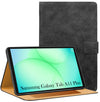 For Samsung Galaxy Tab A11 Plus 11 Inch SM-X230/X236B Flip Cover Folio Cover (PU Leather | Multi-Angle Smart Stand | Card Storage Slots | Silicone Back Pouch)