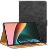 For Xiaomi Pad 5 11 Inch 21051182G/21051182C Flip Cover Folio Cover (PU Leather | Multi-Angle Smart Stand | Card Storage Slots | Silicone Back Pouch)