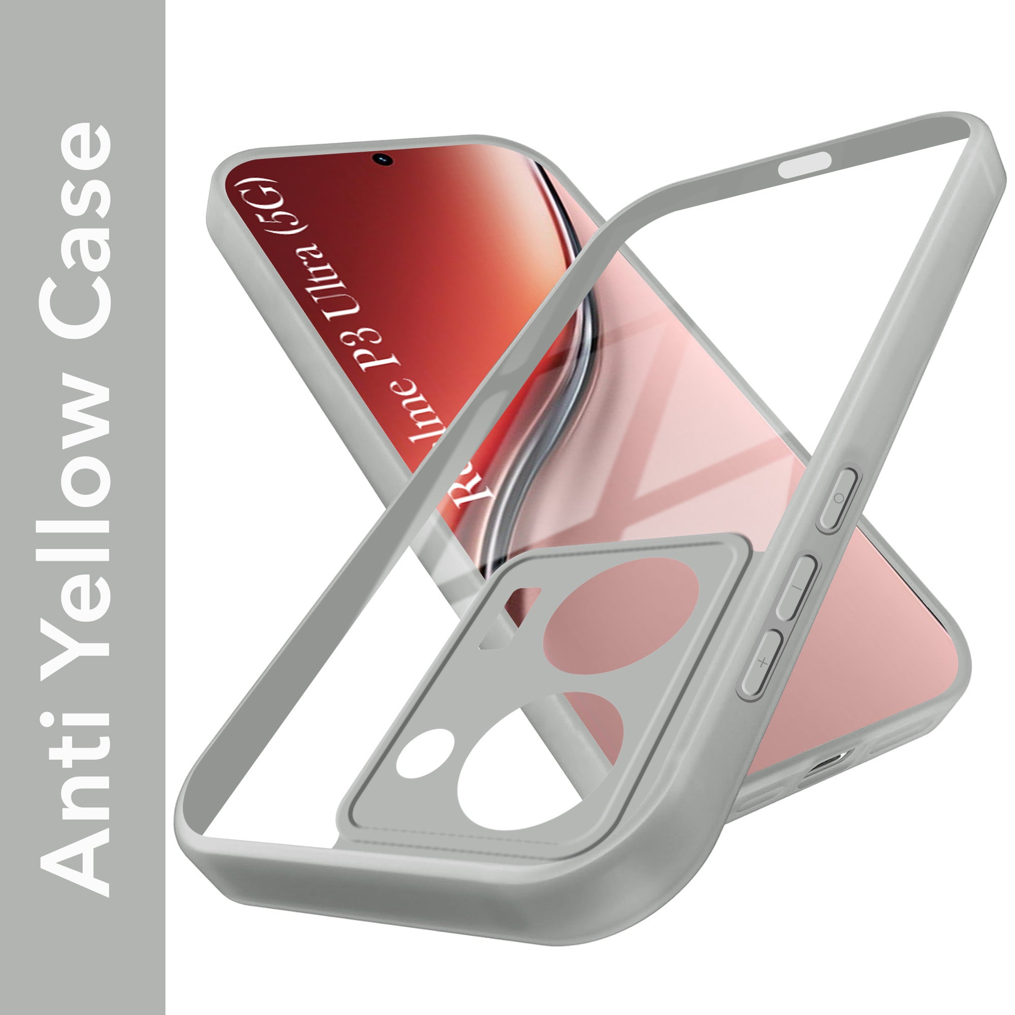 For Realme P3 Ultra Back Cover Case Ultra-Hybrid (Lifetime Anti Yellow | Anti Scratch | Crystal Clear Shockproof)