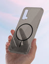 For OnePlus Nord CE 5G Back Case Cover Crystal Anti Yellow (Unbreakable PC | MagSafe Wireless Charging Support |Camera Protection Bump)