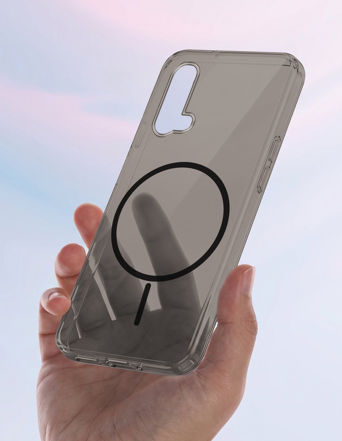 For OnePlus Nord CE 5G Back Case Cover Crystal Anti Yellow (Unbreakable PC | MagSafe Wireless Charging Support |Camera Protection Bump)