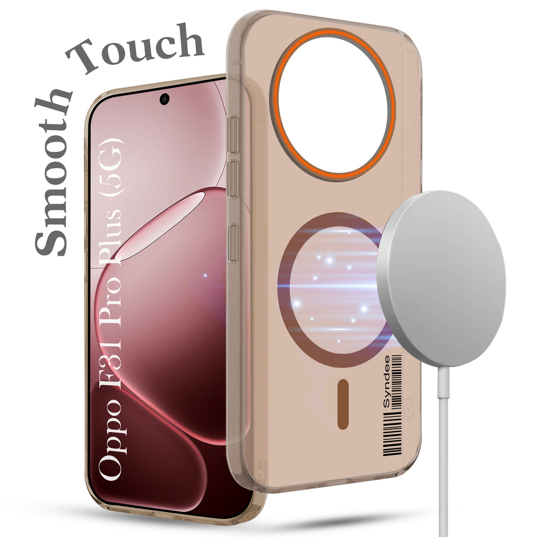 For Oppo F31 Pro Plus Back Cover Case (Soft Touch | Camera Bump Protection | MagSafe Compatible | Matte Finish)