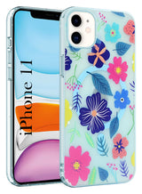For Apple iPhone 11 (Cute Floral Design | Flower Print for Girls | MagSafe Compatible Wireless Charging)