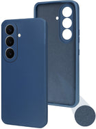 For Samsung Galaxy S26 5G Back Cover Case (Matte Finish Silicone with Inside Fiber cloth)