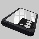 For Realme Narzo 80 Lite 5G Back Cover Case (Ultimate Shockproof Bumpers | Anti Yellow | Rugged Armor | Hybrid PC | Black )