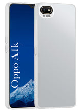 For Oppo A1k Hard Back Cover Case (Velvet Touch | Professional Glossy Finish | Camera Protection Bump)