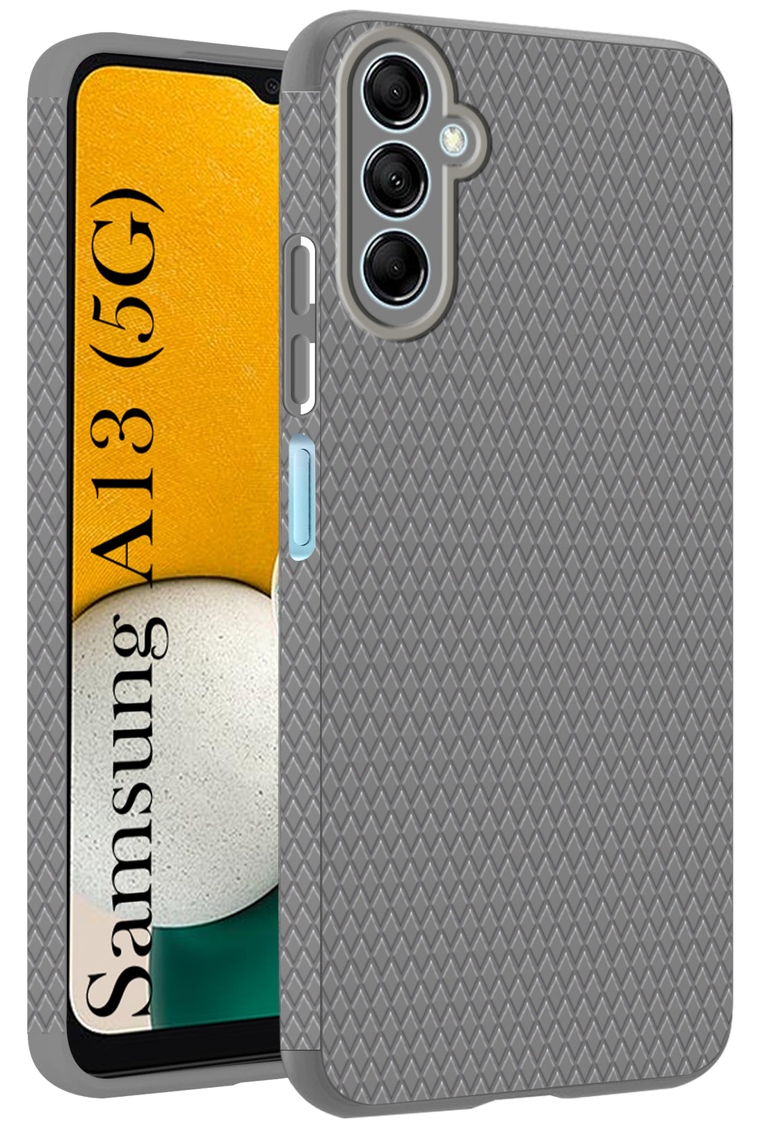 For Samsung Galaxy A13 5G Back Cover Case (Liquid Silicone | Side Grip | Camera Protection)