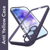 For Samsung Galaxy A55 5G  Back Cover Case (Lifetime Anti Yellow | Anti Scratch | Crystal Clear Shockproof)