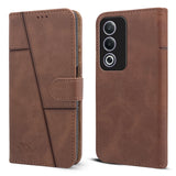 For Oppo A3 Pro 5G Flip Cover Case(Stitched Leather with Magnetic Closure)